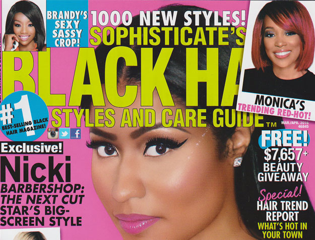 Universal Salons Gets 11 Hairstyles in National Publication