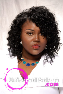 Urban Curly Bob Hairstyles from Jacquard Daniels