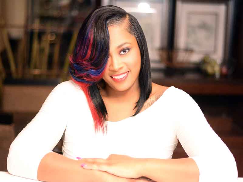Long Hairstyle with Highlights