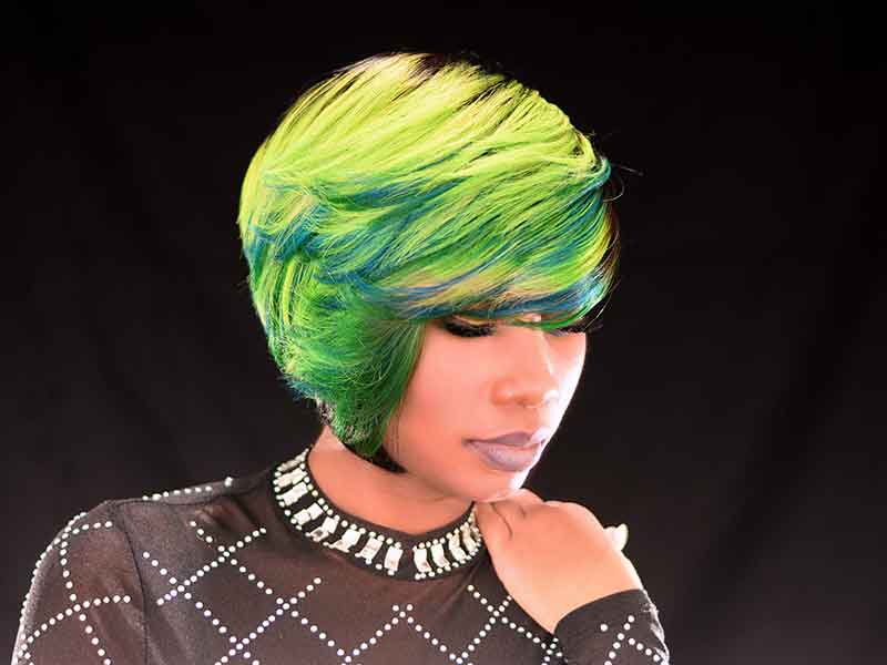 Rainbow Hair Color