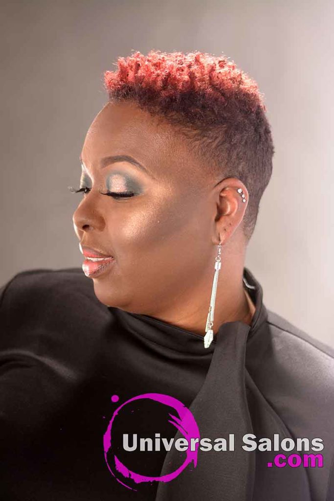 Short Color Melt Hair Color Technique On Natural Hair From Dre Ramseur