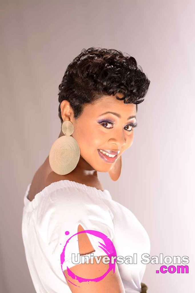 2nd Right View of a Short Hairstyle for Black Women from Ashlee Gradic in Charleston, SC