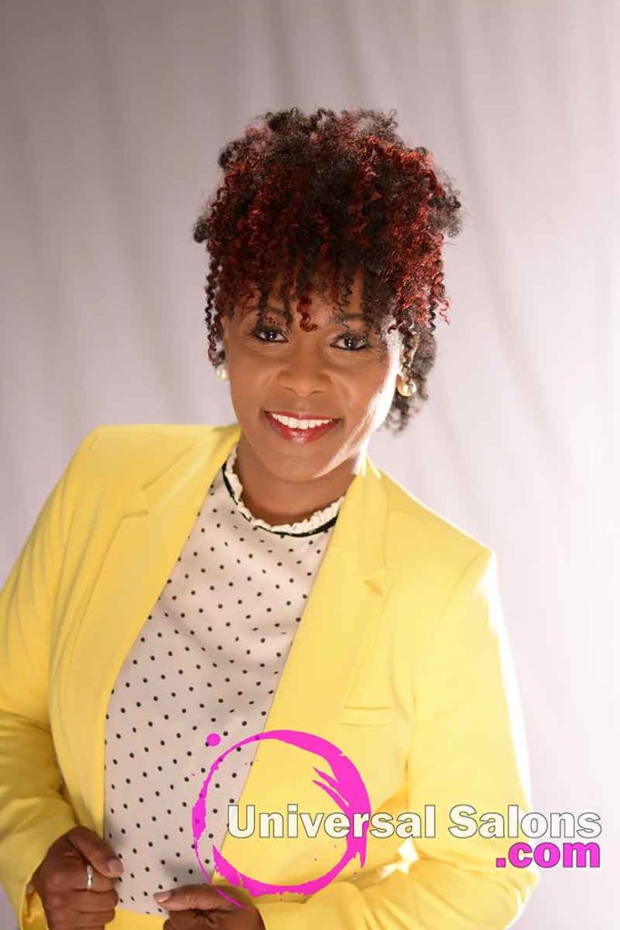 Mohawk Hairstyle for Black Women from Nivi Grimball
